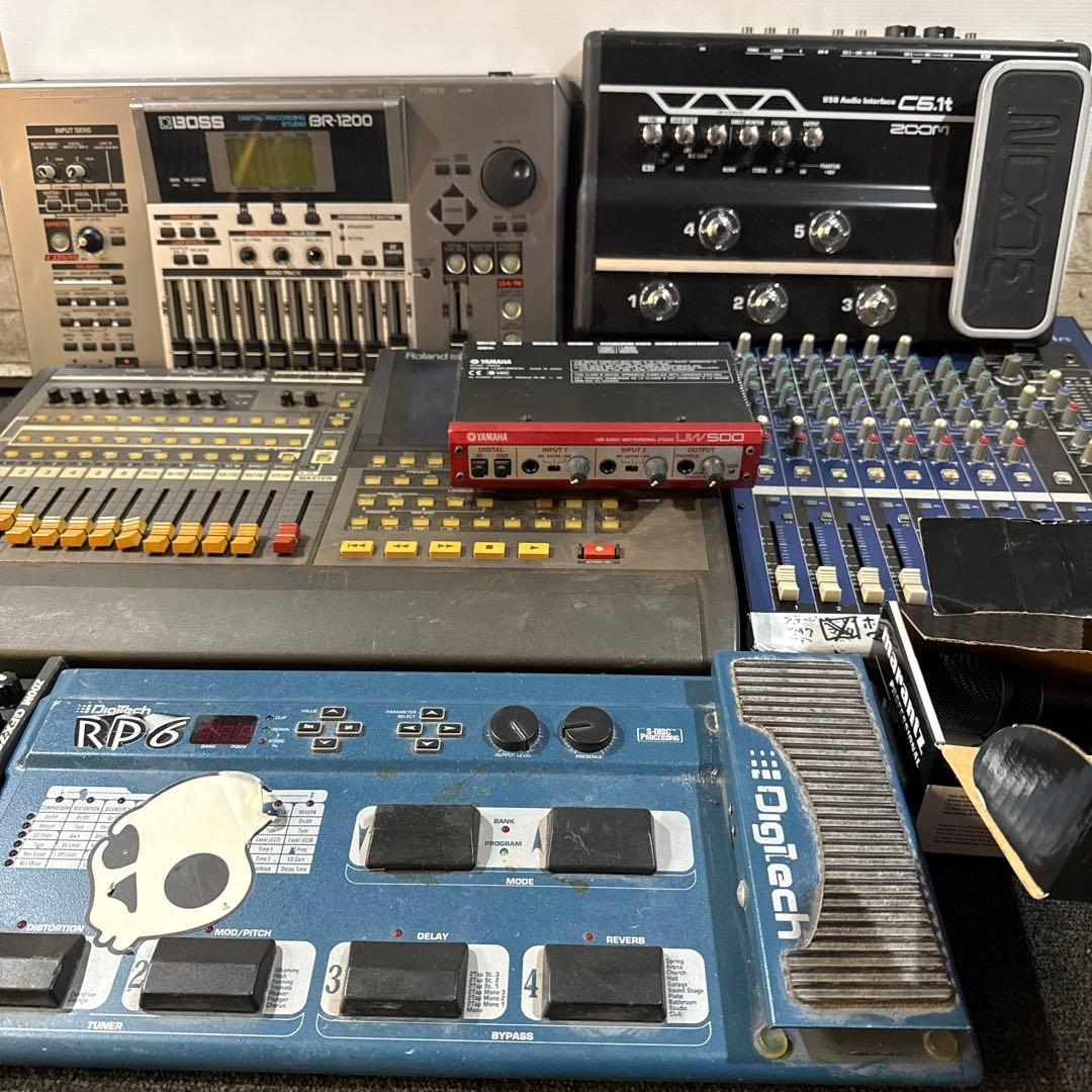 BOSS BR-1200 YAMAHA UW500 MG12/4FX など