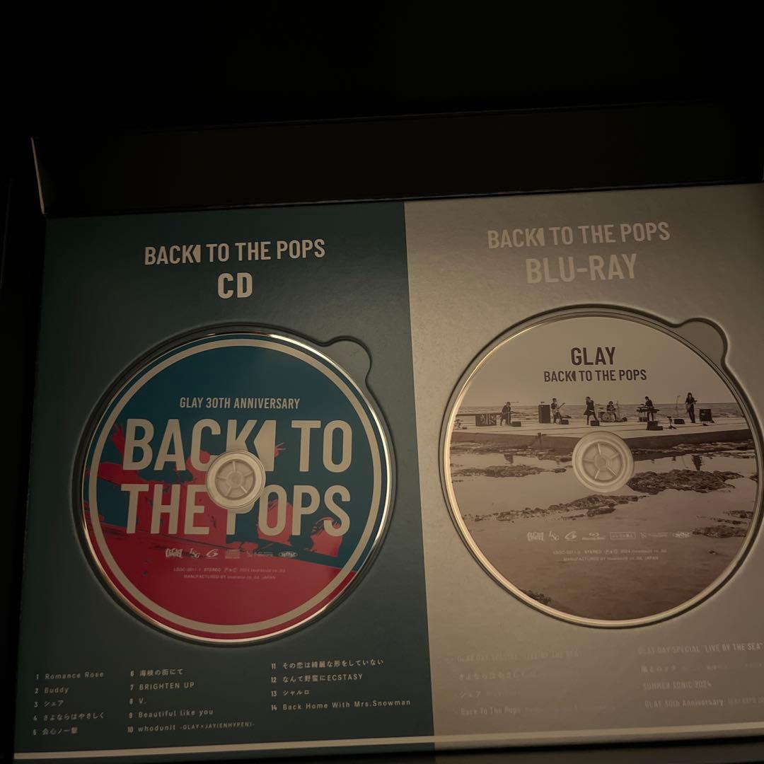 最終値下　GLAY Back To The Pops G-DIRECT限定盤