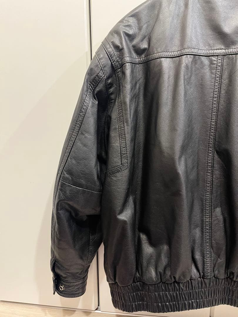 vintage leather jacket ライダース　y2k グランジ