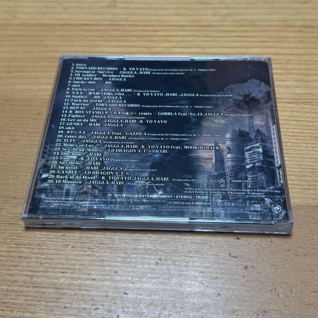 B*G様 TORNADO CD 2点セット 日本語ラップ