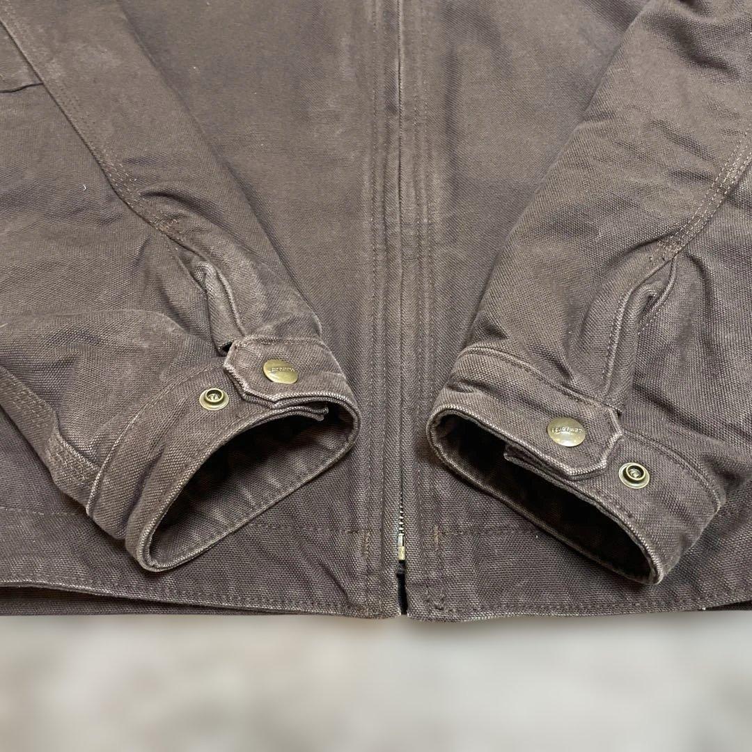 Y*y様 メキシコ製 Carhartt デトロイトジャケット ブラウン コーデュ
