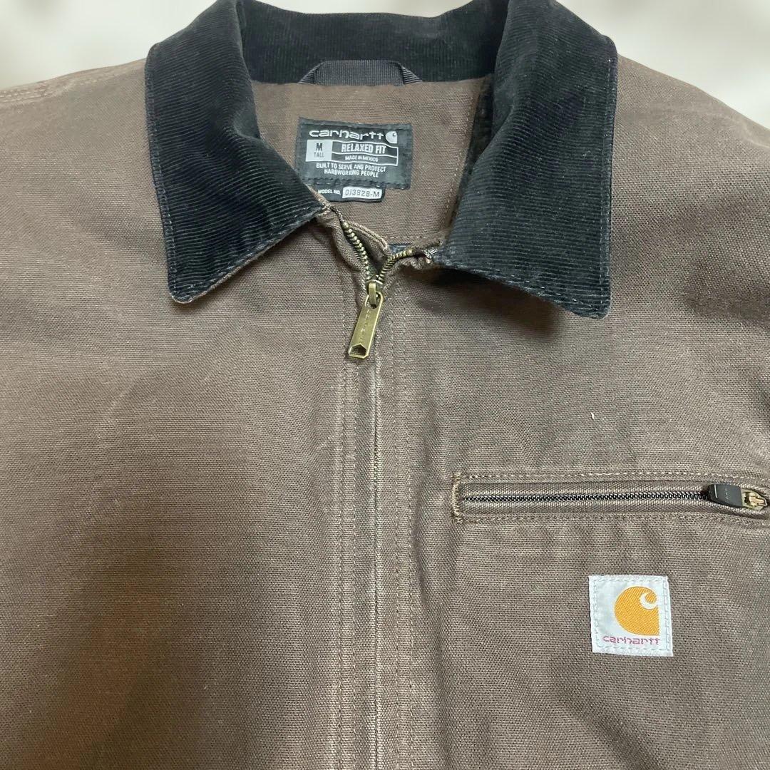 Y*y様 メキシコ製 Carhartt デトロイトジャケット ブラウン コーデュ