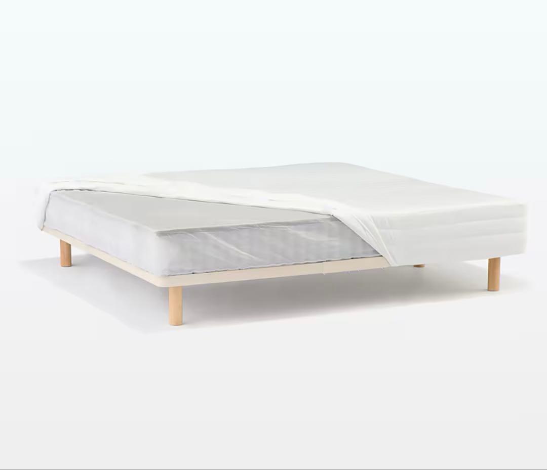 無印良品セミダブル マットレス 洗えるカバー付き