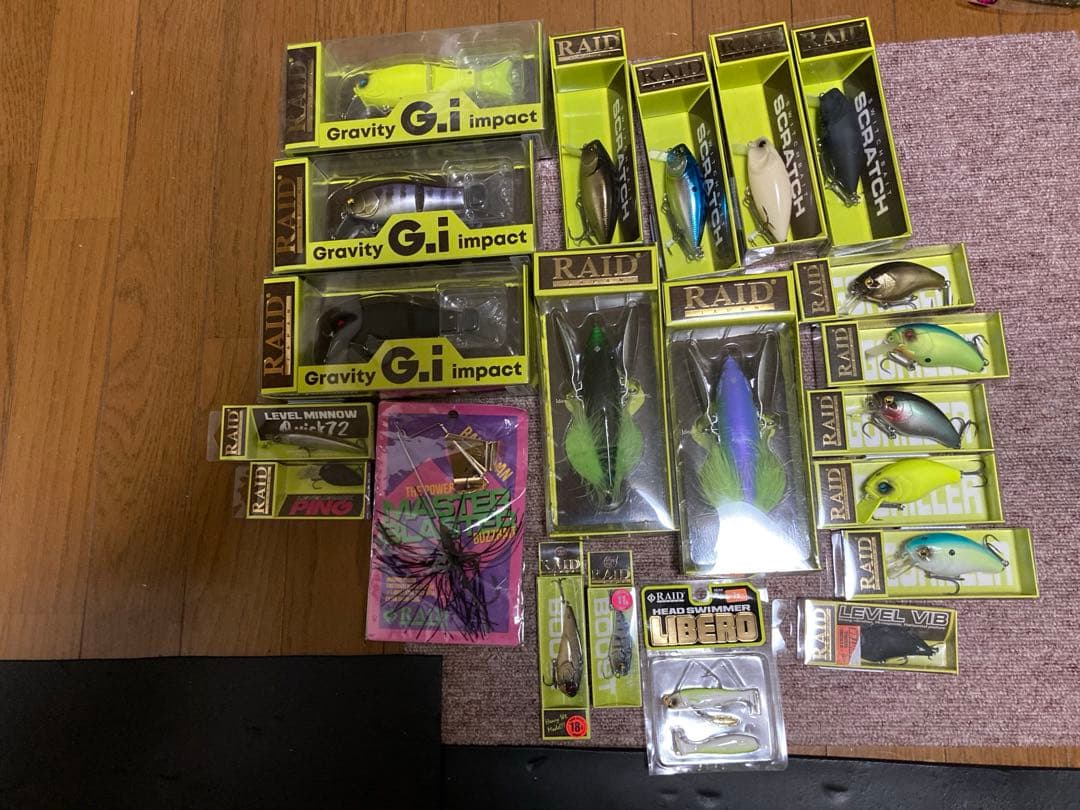 レイドジャパンルアーセットまとめ売り未使用品