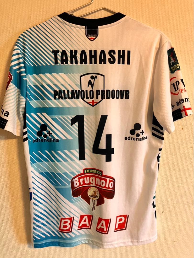 高橋藍 イタリア ユニフォーム