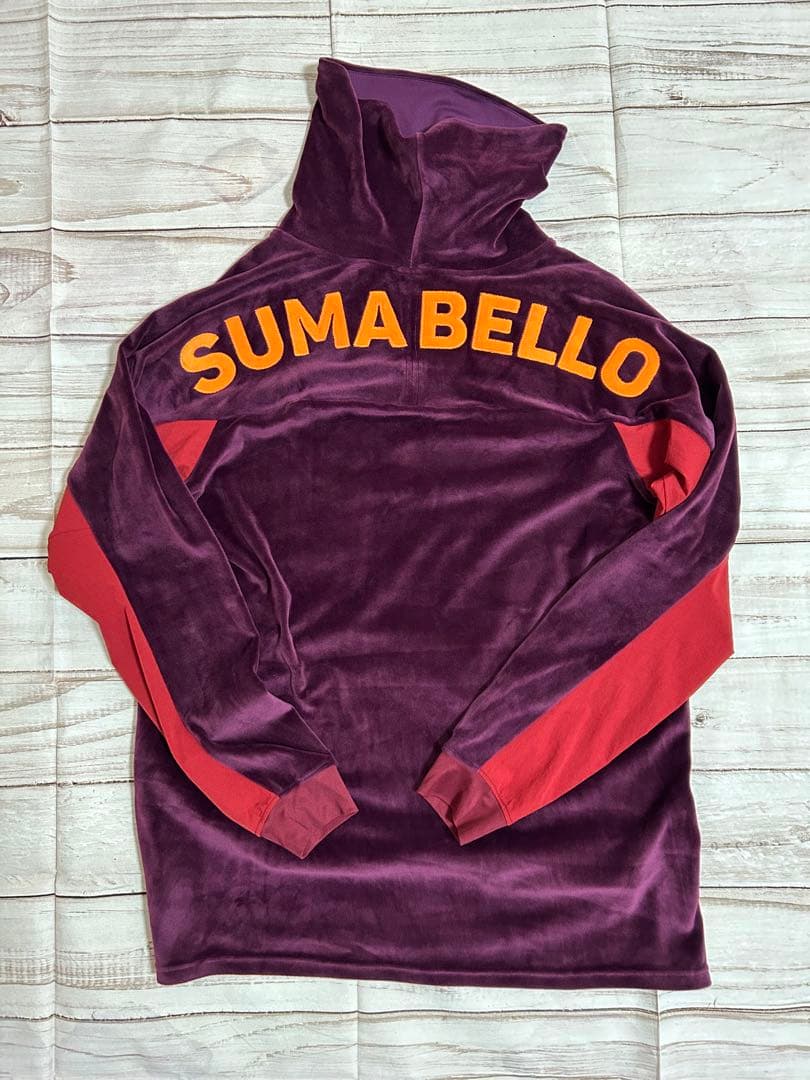 スージョ　ロンT フットサル　SULLO ハイネック　ベロア　パープル　L