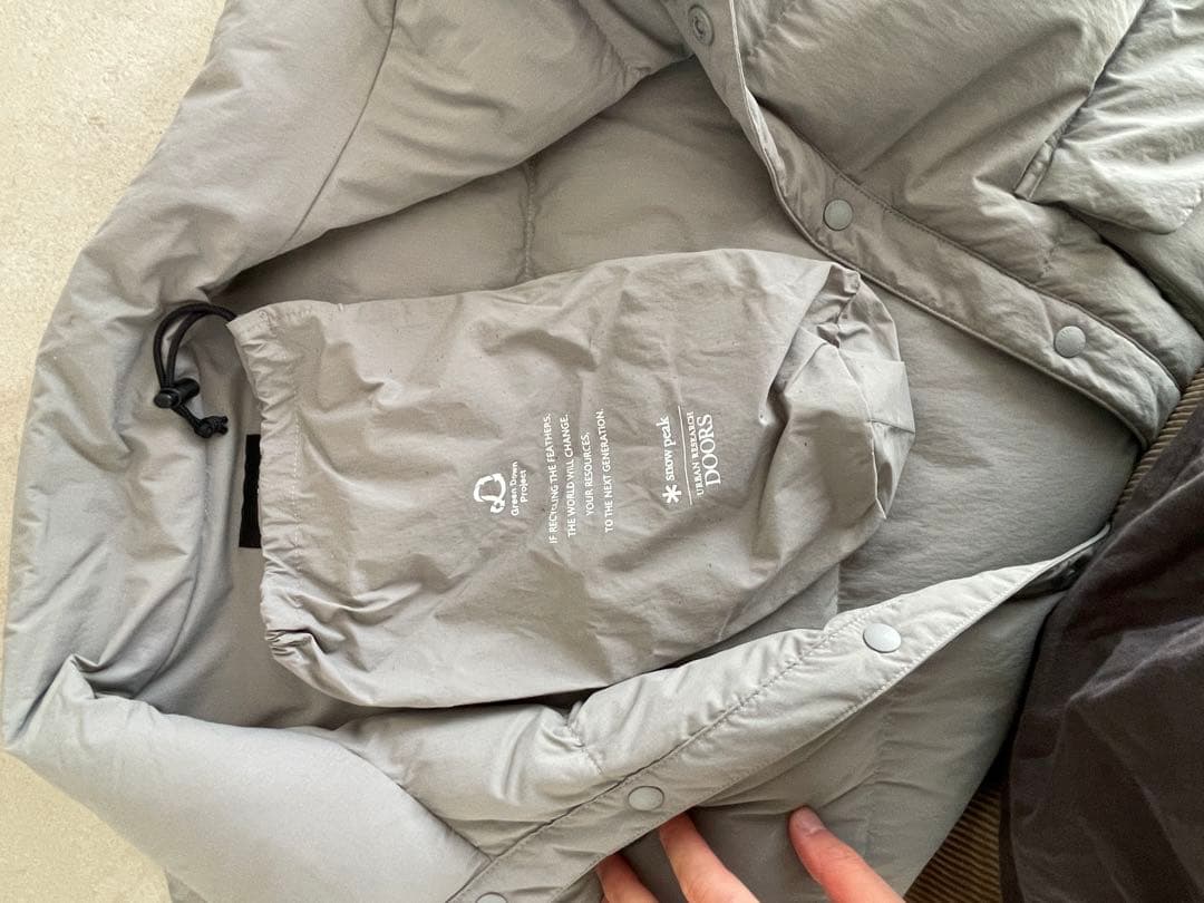  Peak × DOORS R/N Ripstop Down Vest