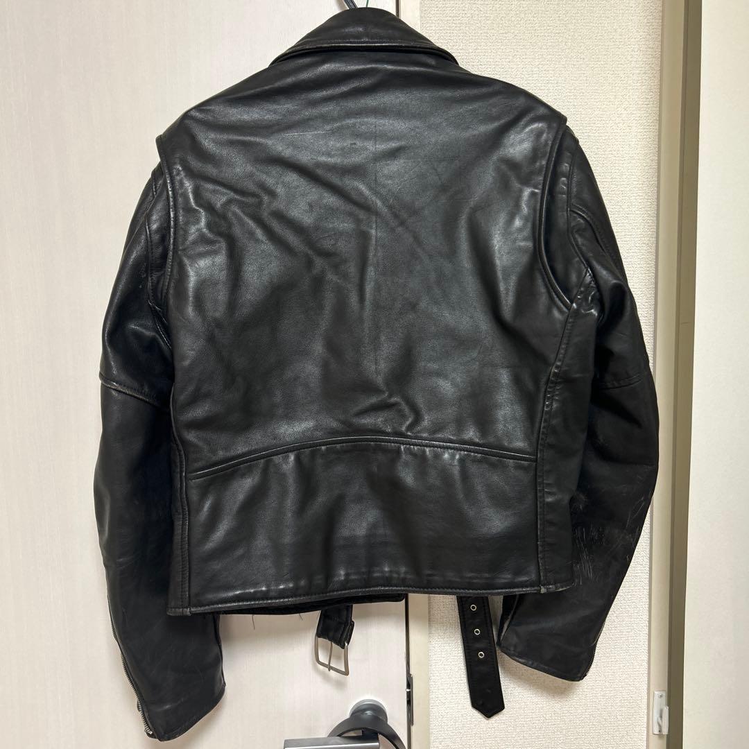 ビンテージダブルライダースジャケット 42