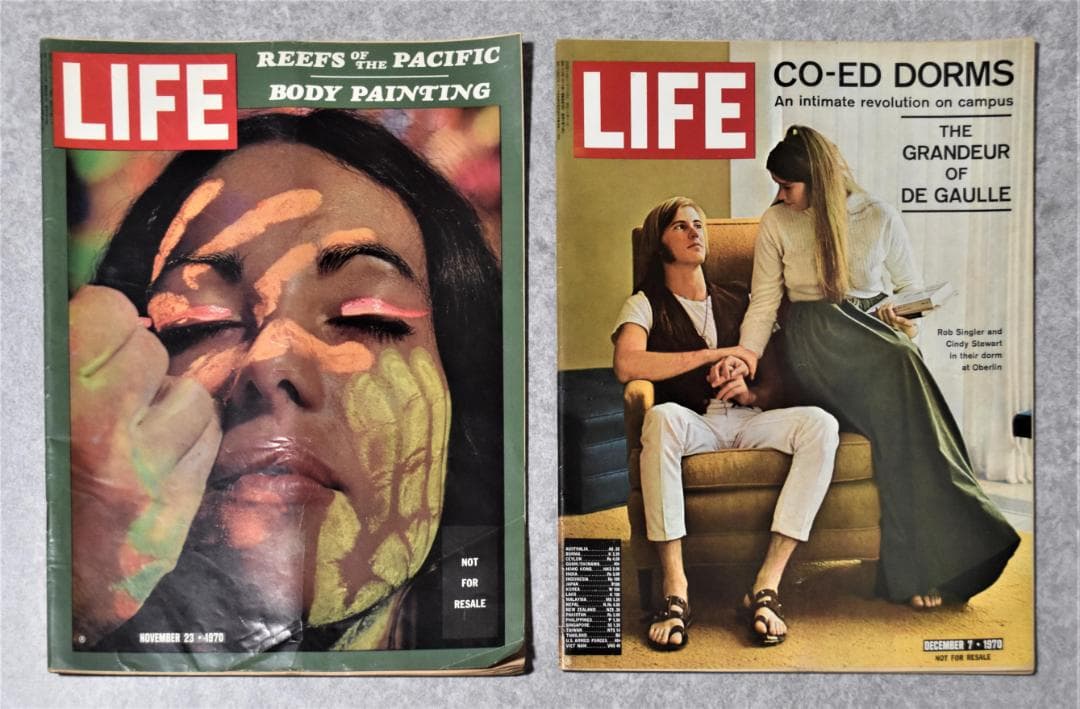 写真雑誌LIFE（1970.5.25号～1970.12.7号）（14冊）（中古）