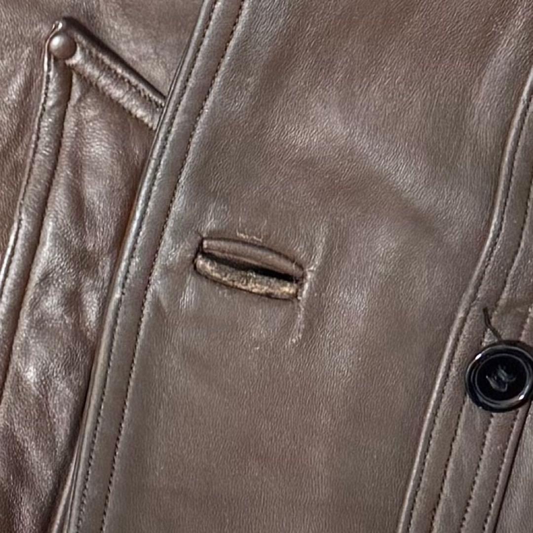 40s〜50s MTVC コルビジェ ジャケット　レザーカーコート