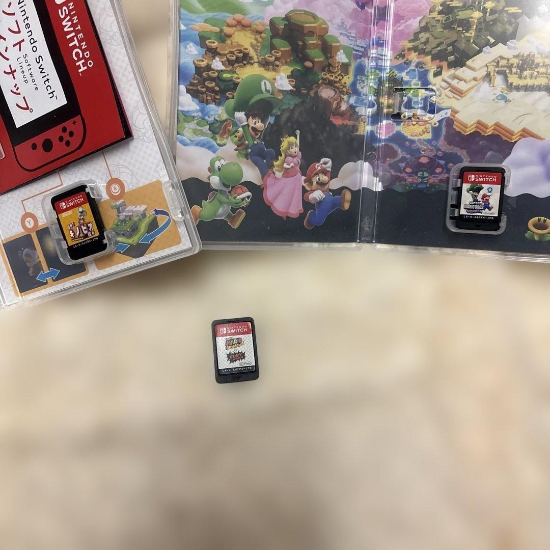 Switch スーパーマリオブラザーズ ワンダー 3Dワールド　2枚セット