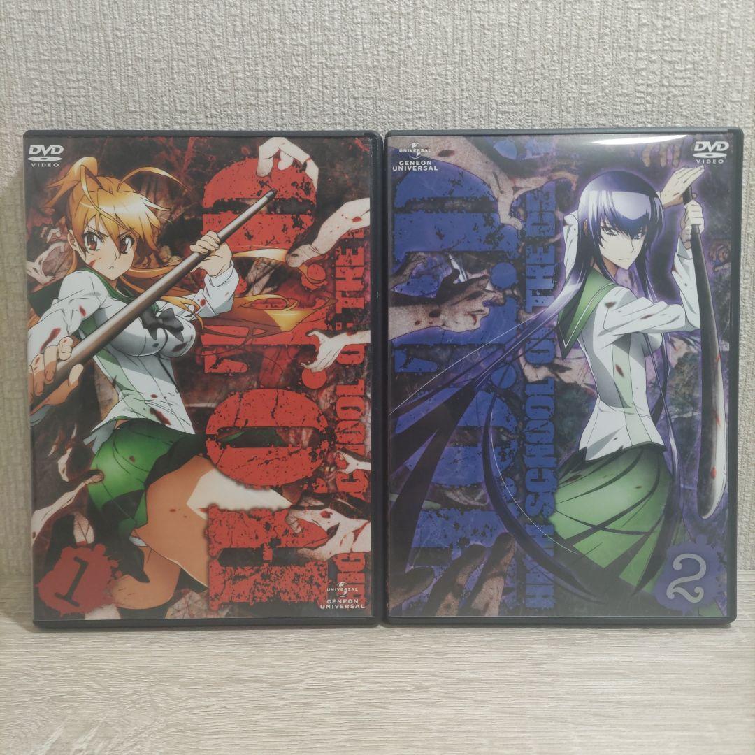 【DVD・セル版】HIGHSCHOOL OF THE DEAD DVD 1～6巻