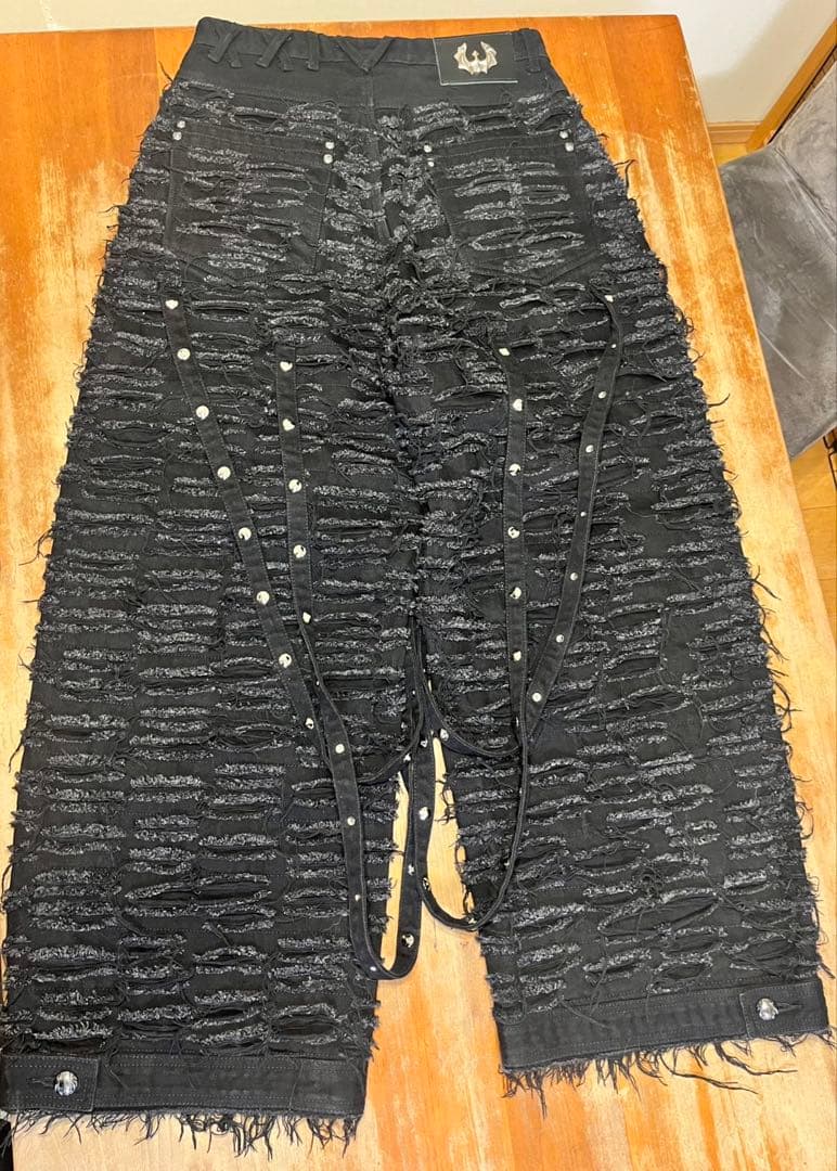 uniz パンツ white eyes pants