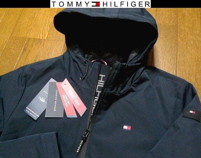 4L5L3XL4XL日本サイズ位トミーヒルフィガーUSゴアテックス級ジャケット紺
