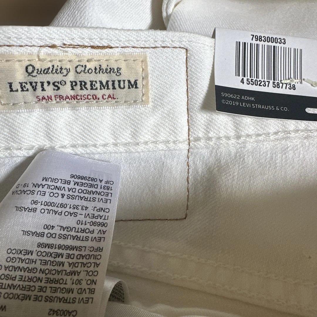 levi‘s 501 93 w36L32 ホワイト　新品未使用　タグ付き