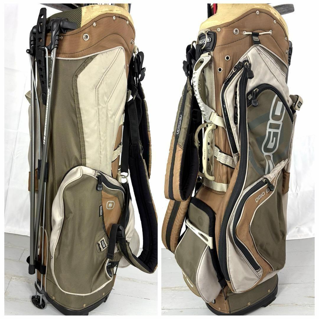 本格派 メンズゴルフクラブ 12本 フルセット OGIO ゴルフセット お試し品