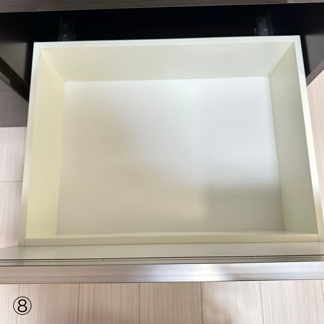 松田家具 バッハ 180マルチ キッチンボード 食器棚 幅175cm モイス付