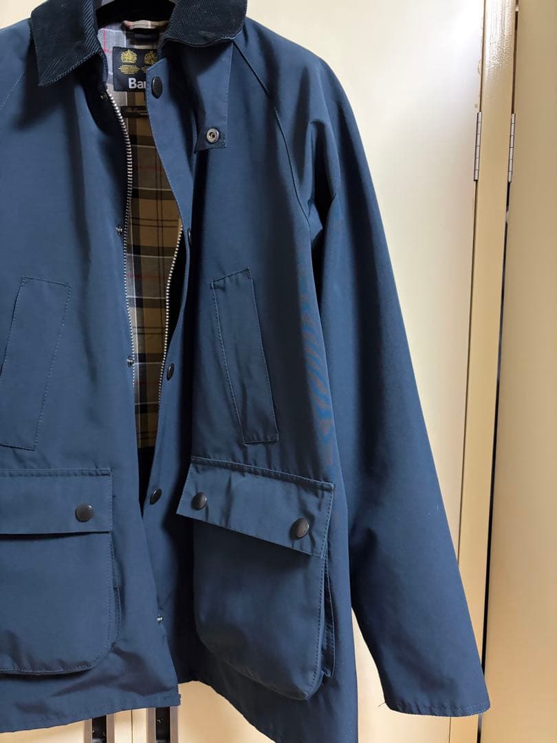 Barbour ネイビー SL BEDALE ビデイル 40 バブアー