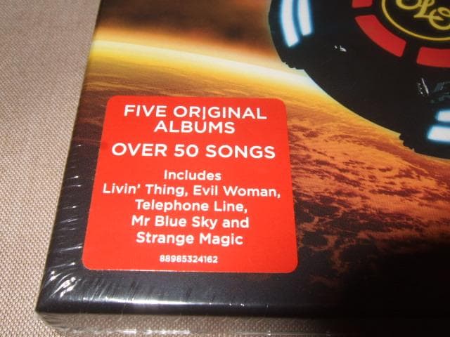 ELECTRIC LIGHT ORCHESTRA,新品未開封,5CD,ジェフリン