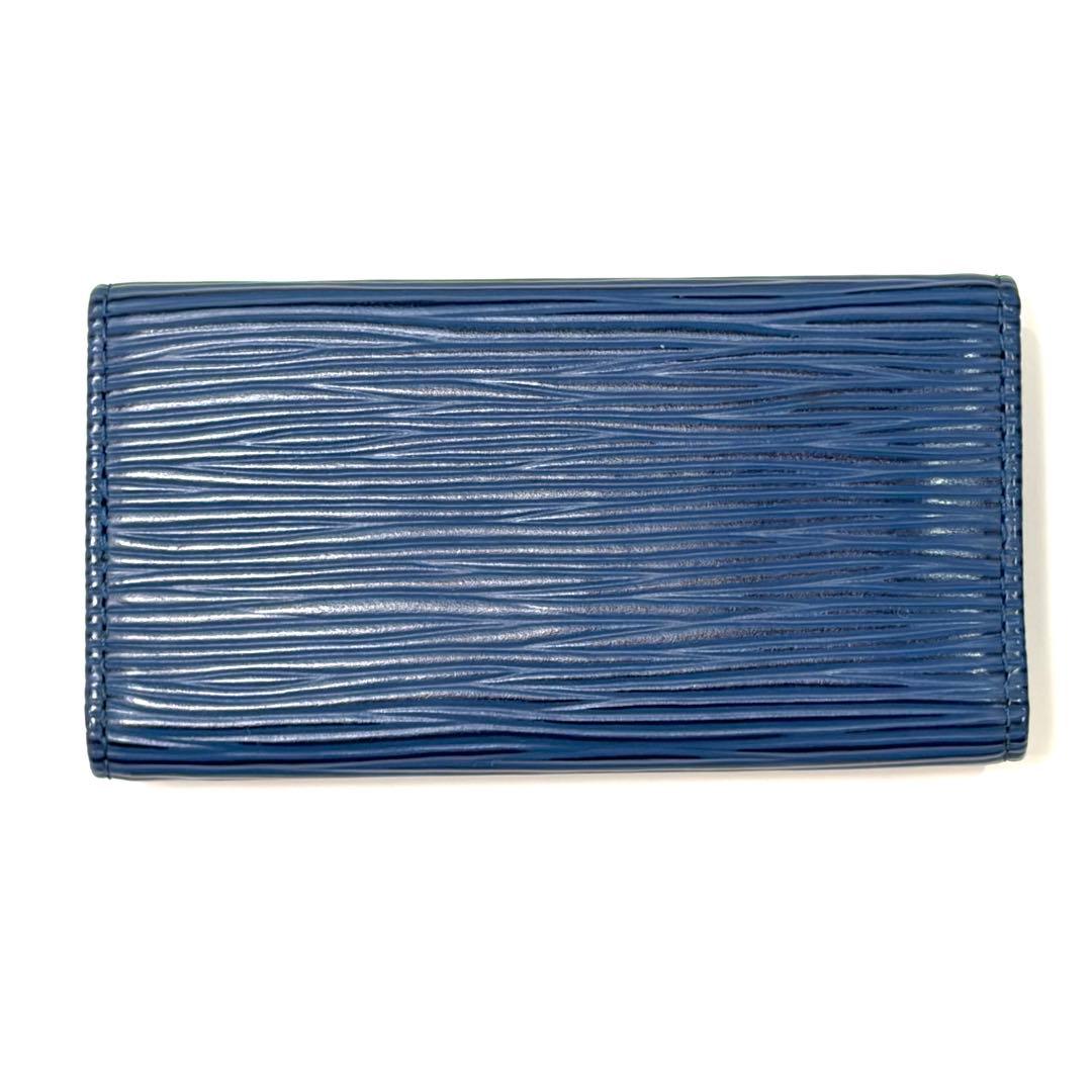 天使エンジェル様⭐️【美品】LOUIS VUITTON 4連キーケース ブルー