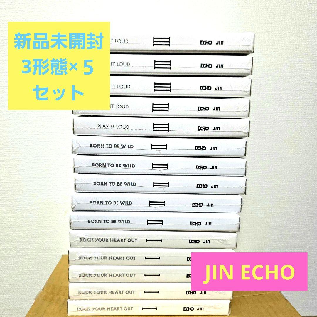 計15枚 BTS JIN ジン ECHO アルバム 3形態 × 5 計15枚