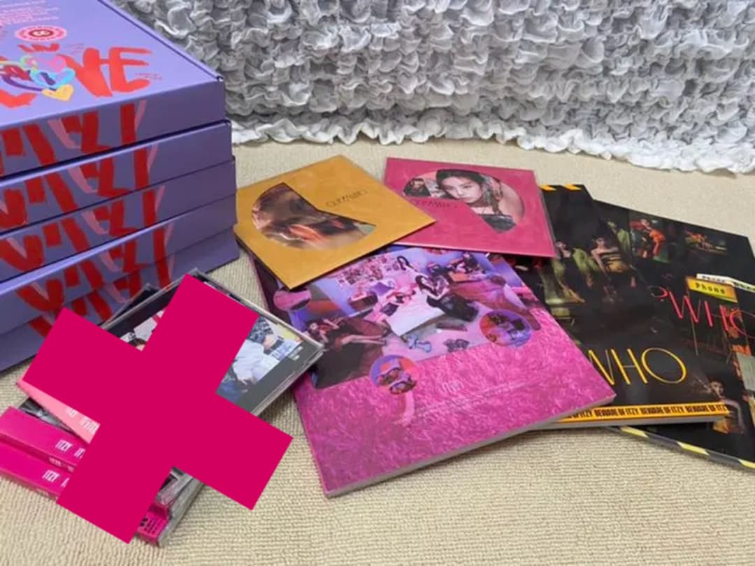 Itzy albumまとめ買いcrazy in love / guess who
