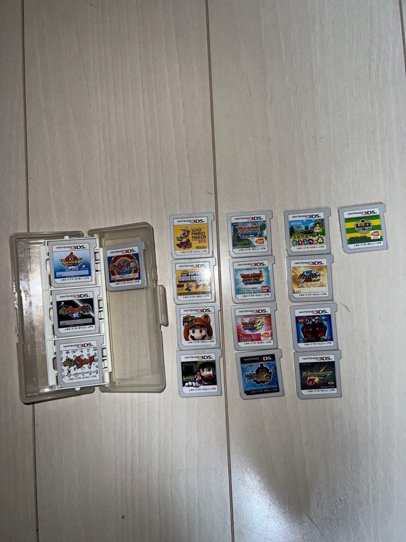 ニンテンドー3DSカセットまとめ売り