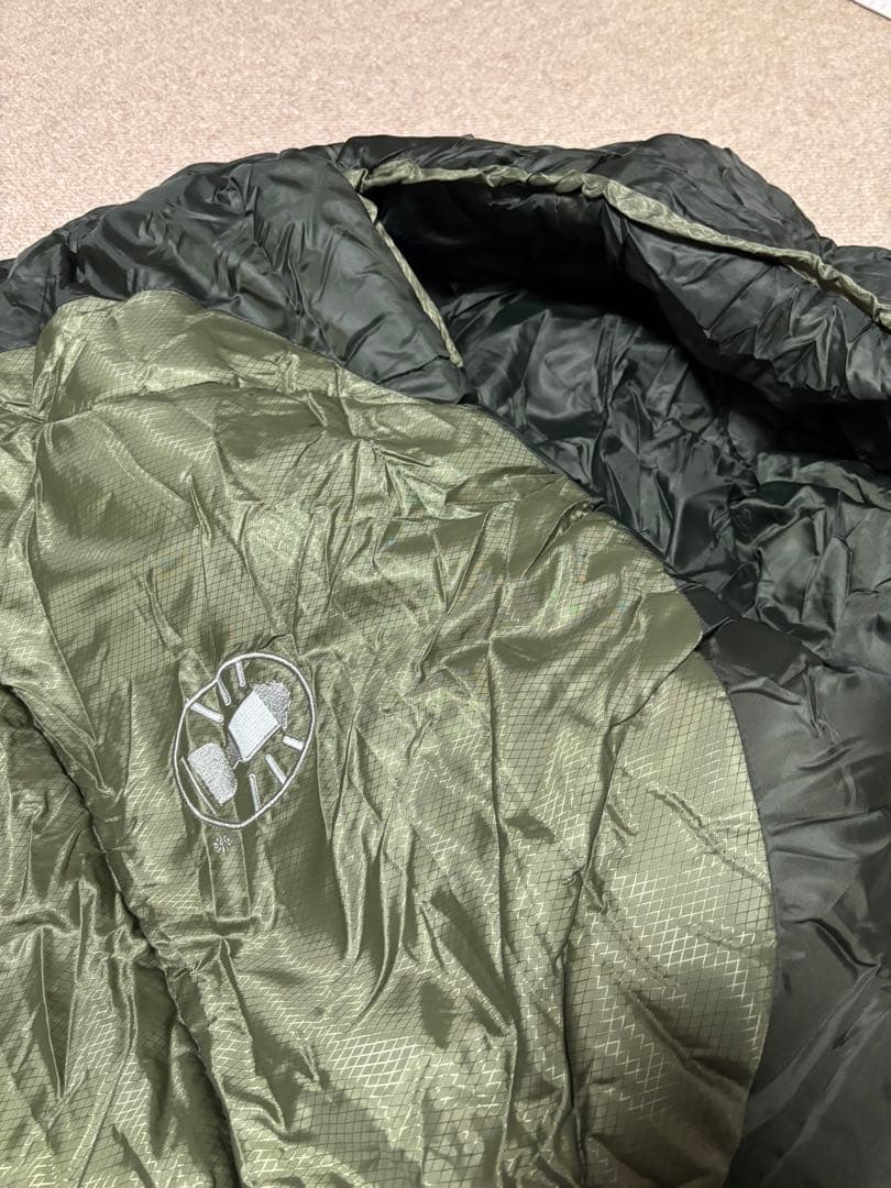 Coleman マミー型シュラフ -18℃対応 収納袋付き