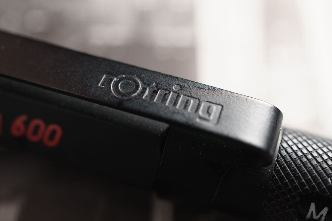 一*師様 rotring 600 万年筆 黒 M