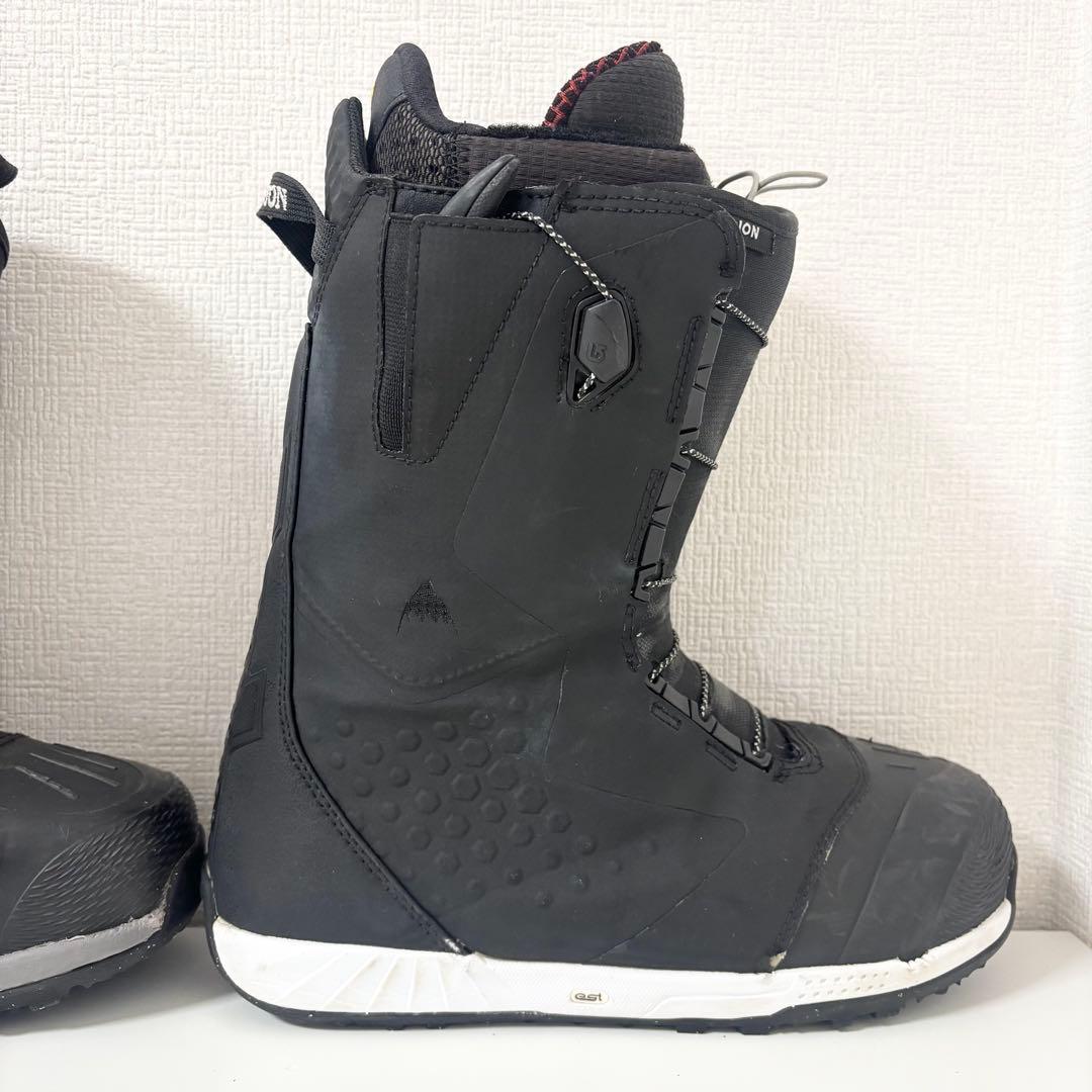 BURTON ION スノーボードブーツ ブラック/レッド 27.5cm