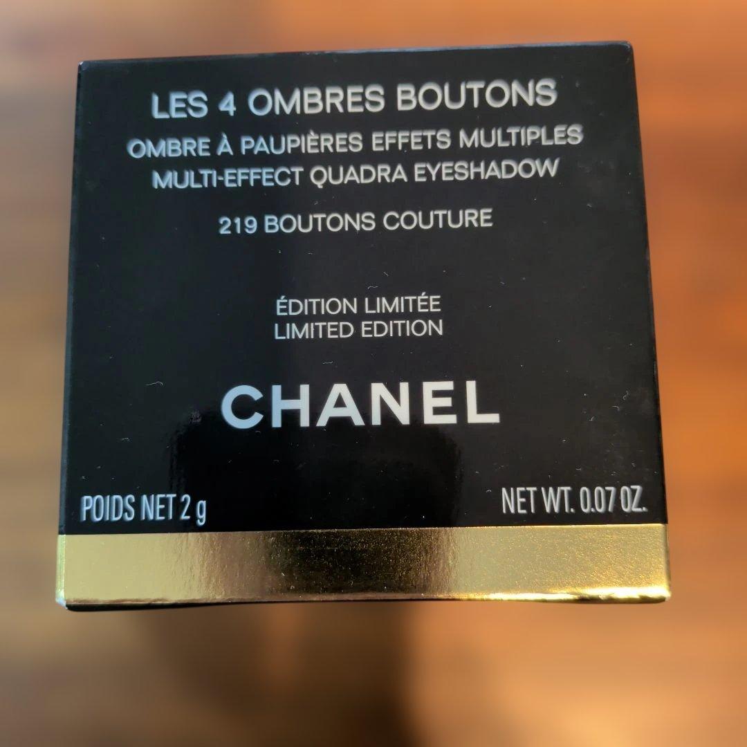 新品未使用 CHANEL 219ブトンクチュール アイシャドウパレット