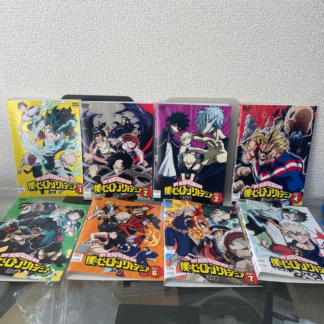 僕のヒーローアカデミア 1st-3rdシーズン DVD 計22巻