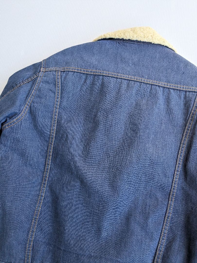シルエット◎ 70〜80s ROEBUCKS boa denim jacket