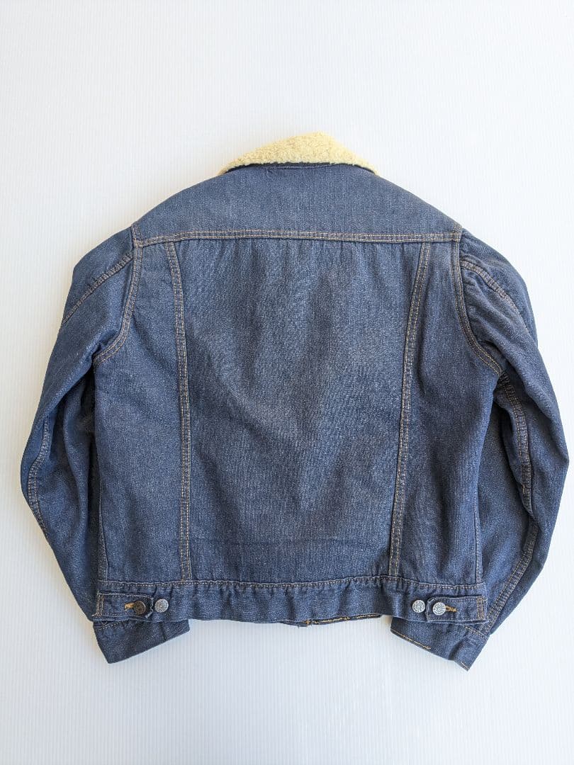 シルエット◎ 70〜80s ROEBUCKS boa denim jacket