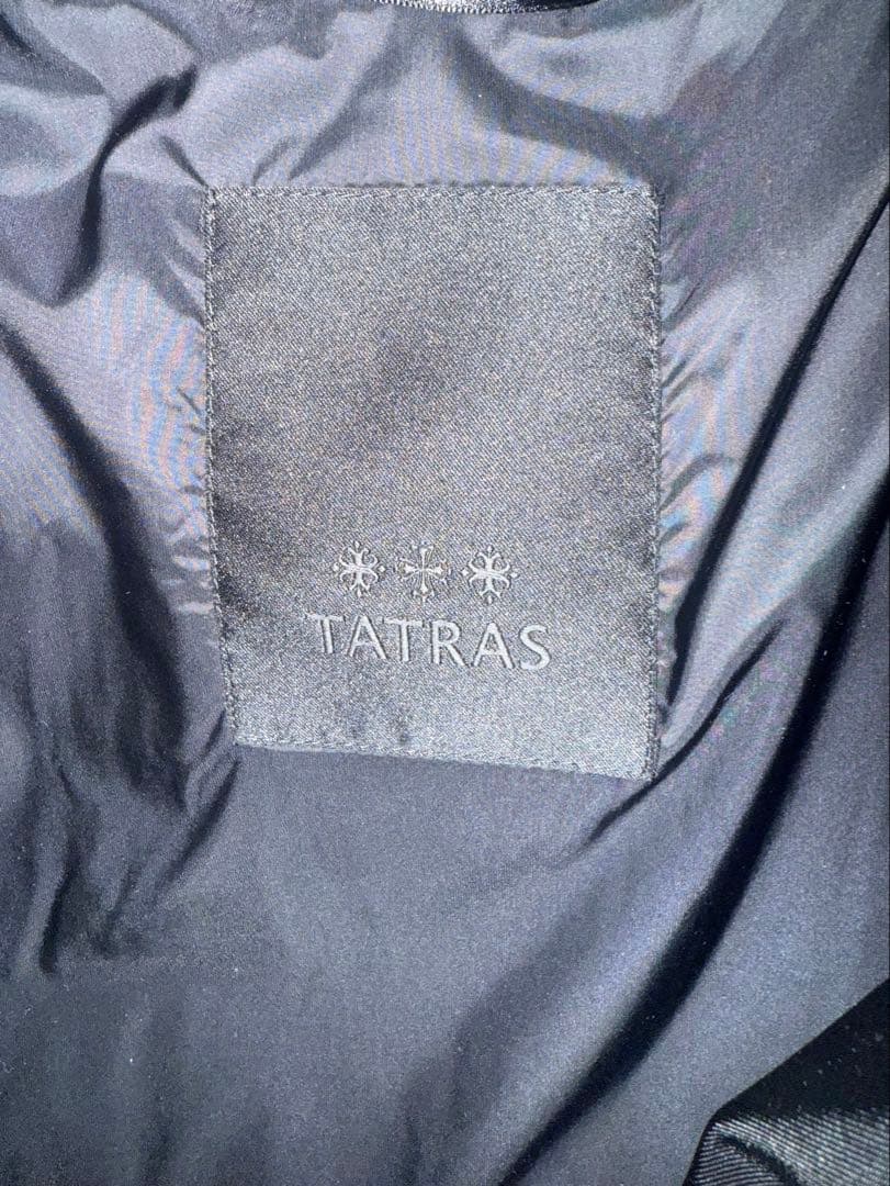 新品 TATRAS ダウンベスト ブラック MELKO 黒 2025ss