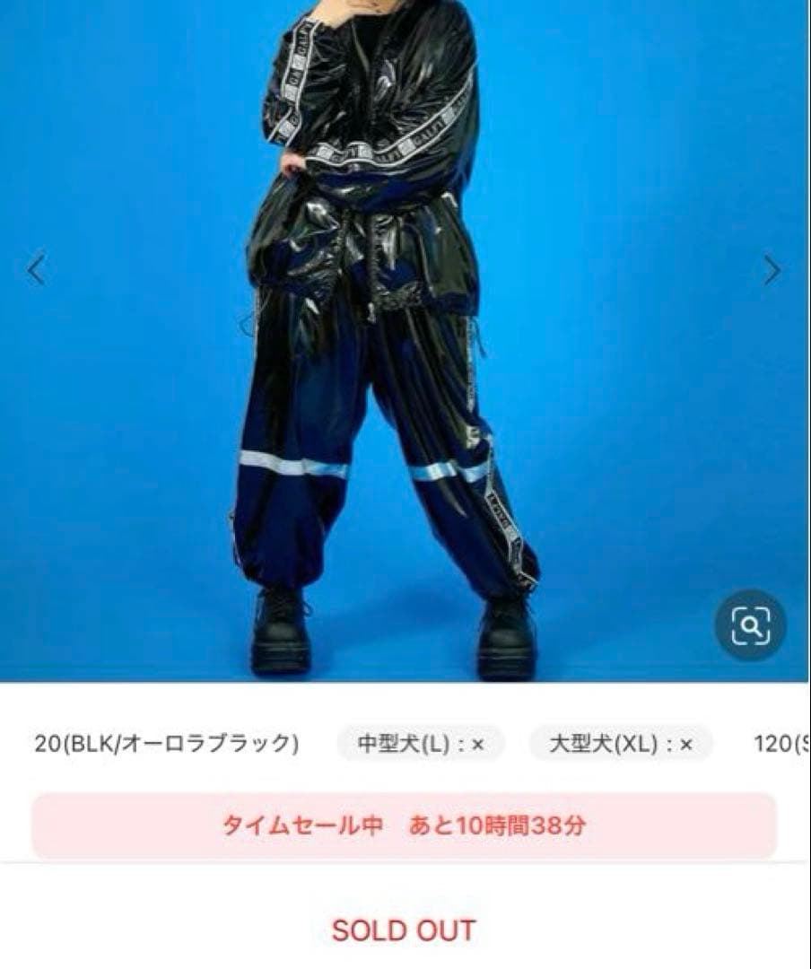 GALFY オーロラ ナイロンパンツ 賛否両論 極光 黒 翡翠 銀 XLサイズ