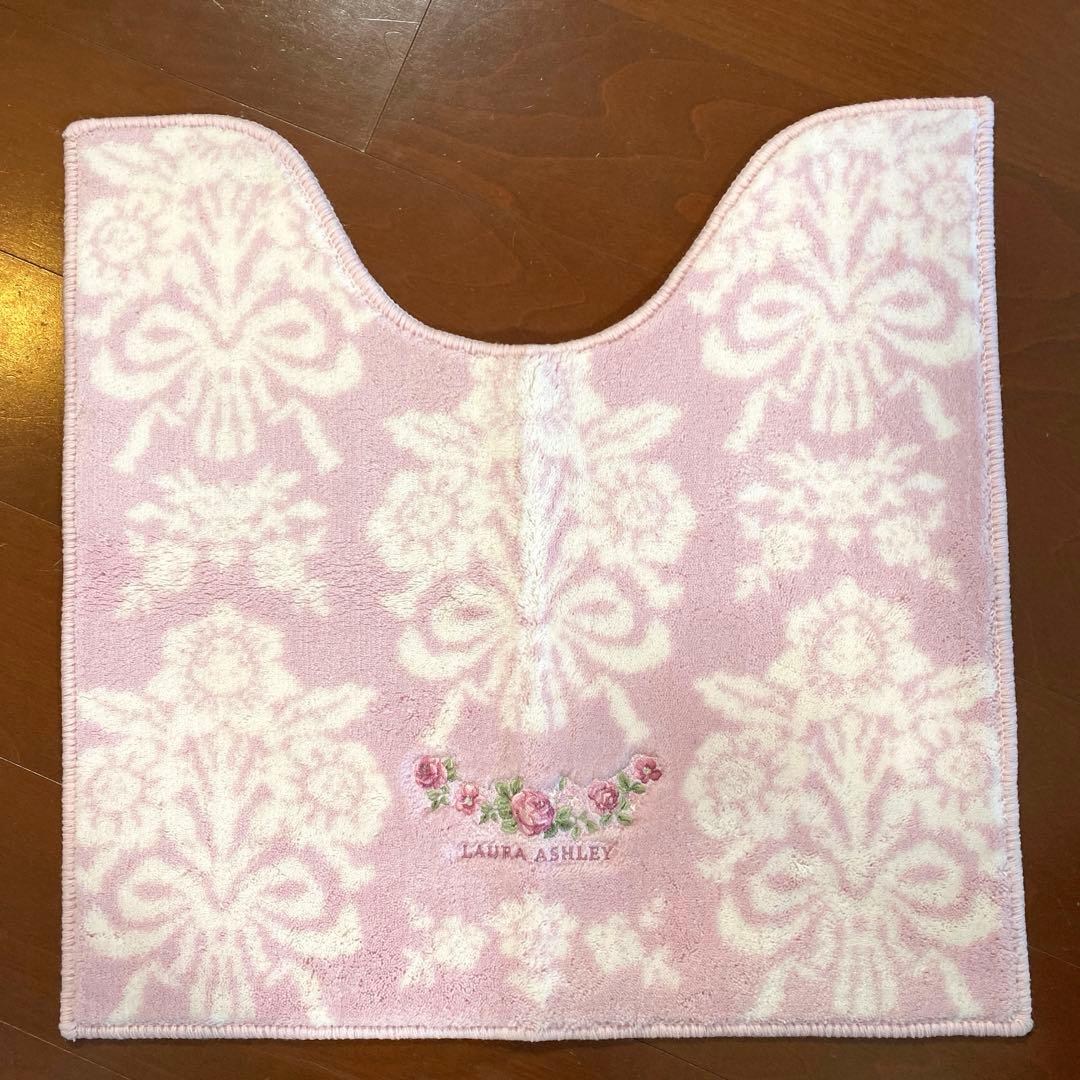 【未使用品】ローラアシュレイ　バスマット・トイレマットセット