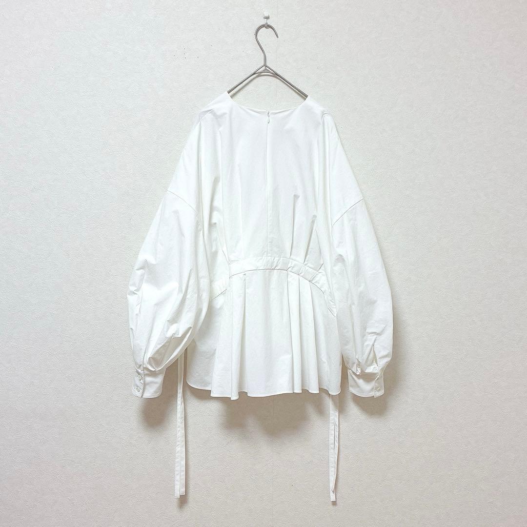 美品✨ LE PHIL ナイロン ストレッチ ブロードブラウス
