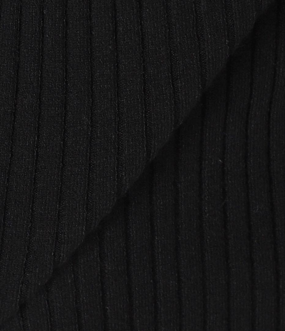 Spick&Span ヘンリーネックリブニットワンピース
