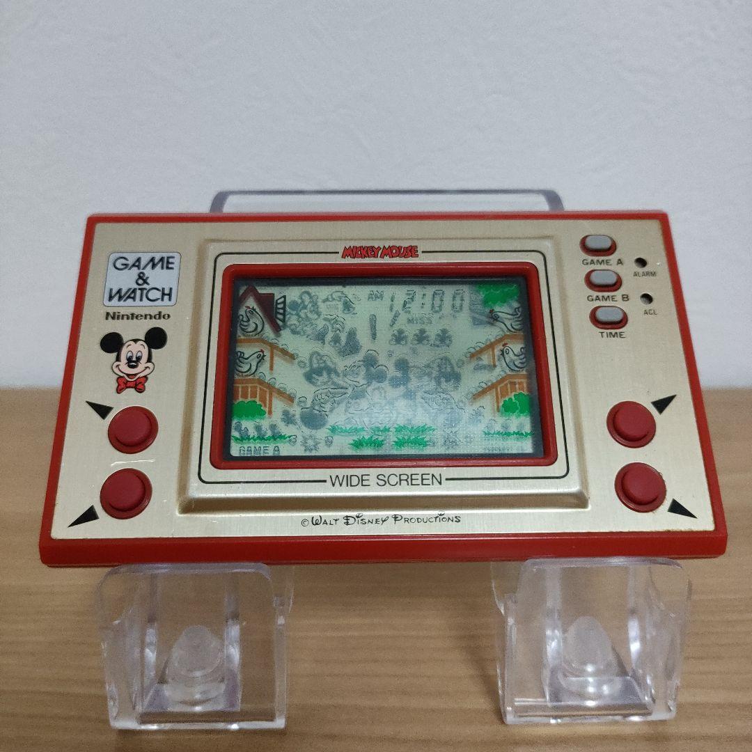 ゲーム＆ウォッチ　ミッキーマウス　Nintendo　任天堂　メンテナンス済み