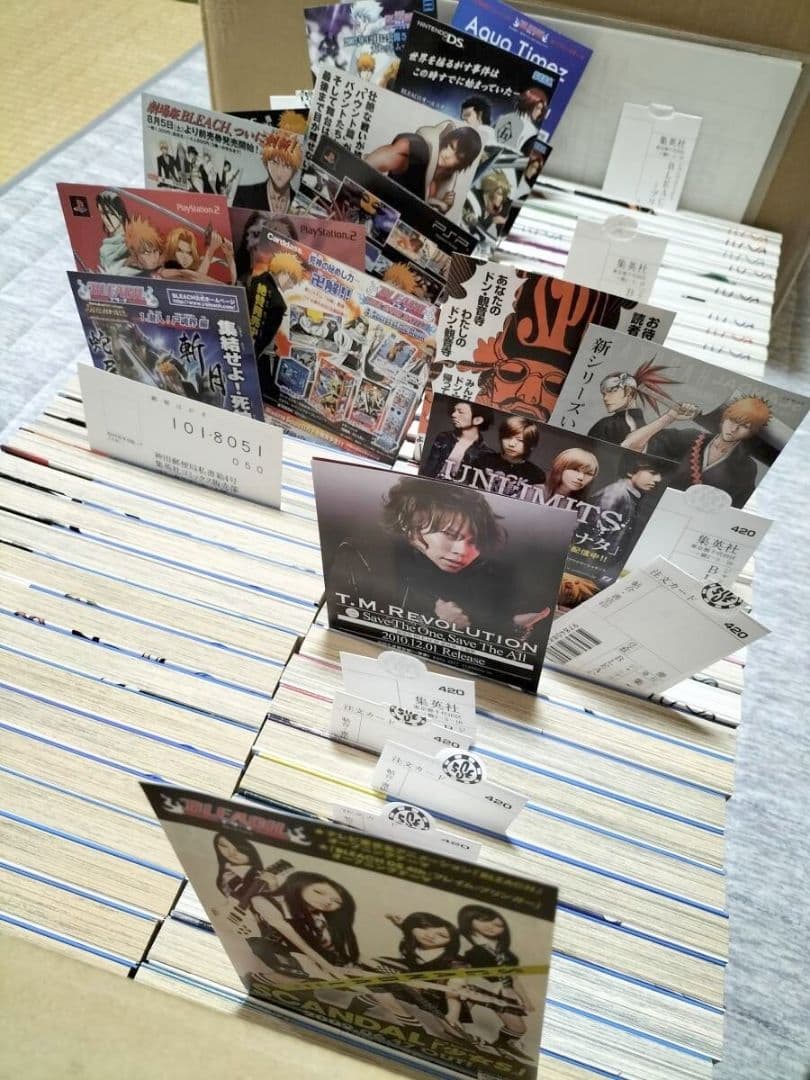 全巻初版 BLEACH 全74巻セットコミックスニュース 帯 ブリーチ