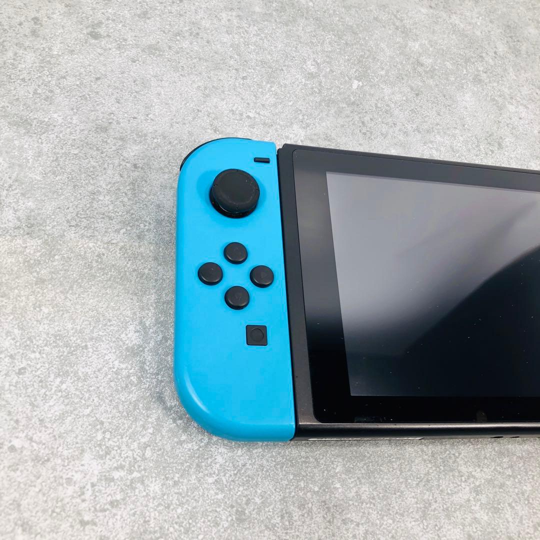 【美品】 バッテリー強化版 Nintendo Switch 本体 ブルー レッド