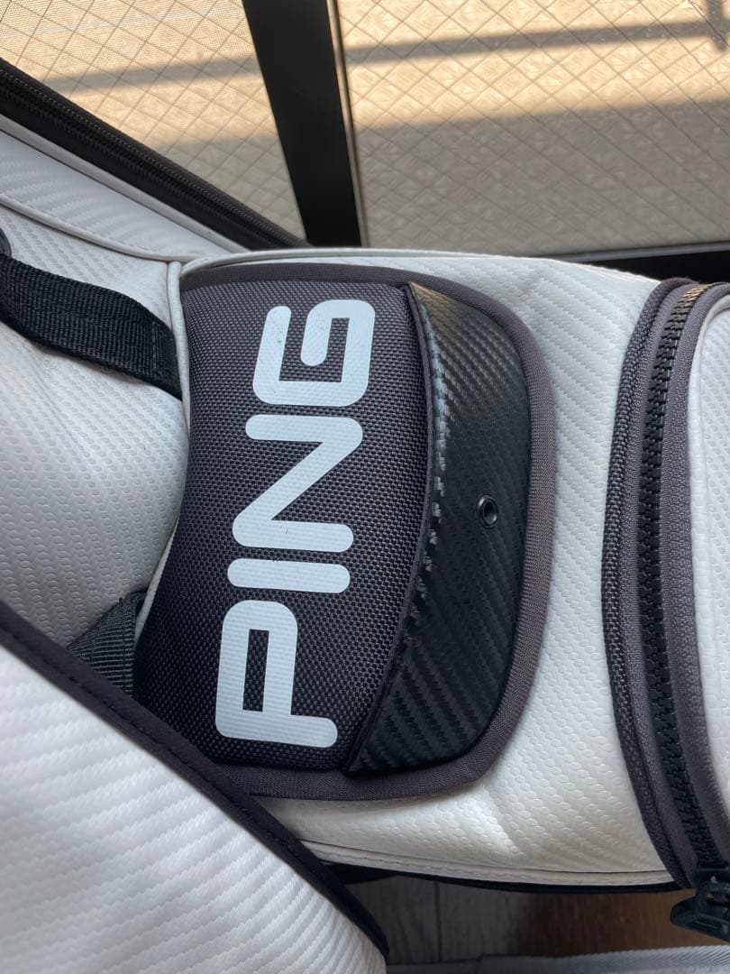 PING HOFFER TOUR ゴルフバッグ ホワイト