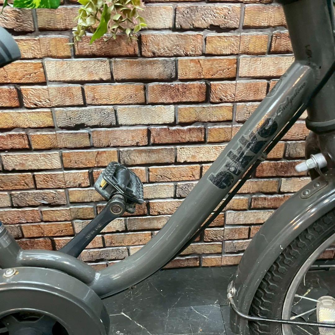 【66】子供用自転車 子供車 ブリヂストン bikke グレー 16インチ