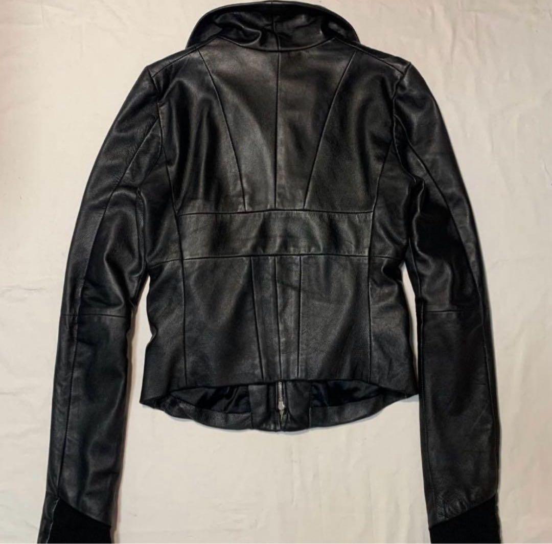 J 　Ekam ram leather jacket long arm