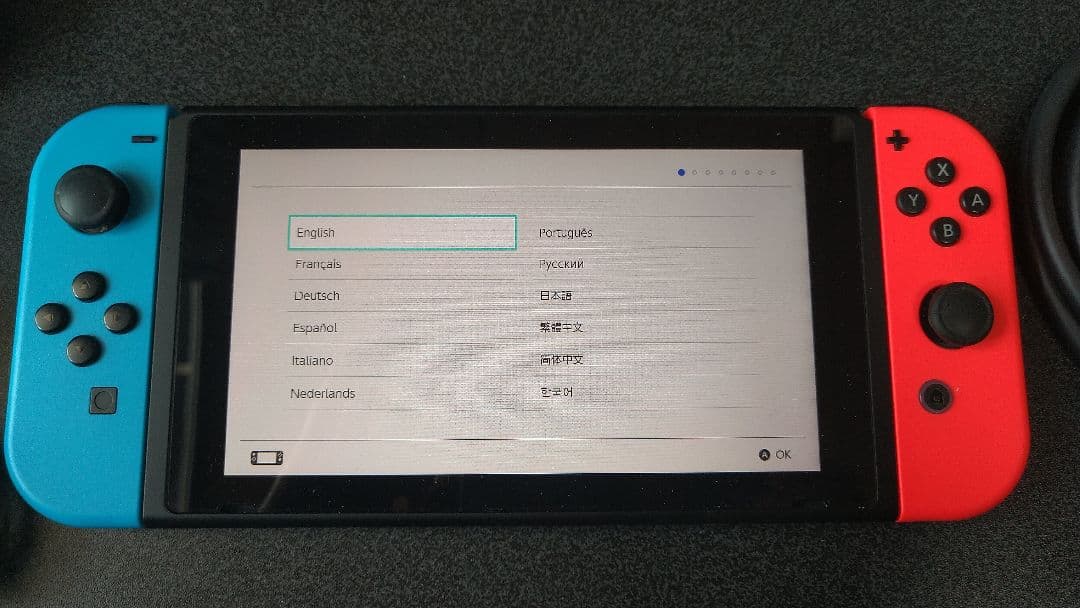 Nintendo Switch ネオンブルー/レッド 本体 中古