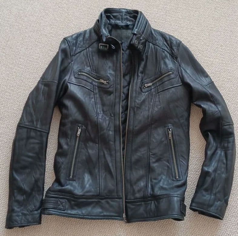 L位◎JACKROSE ラムレザー シングルライダースジャケット