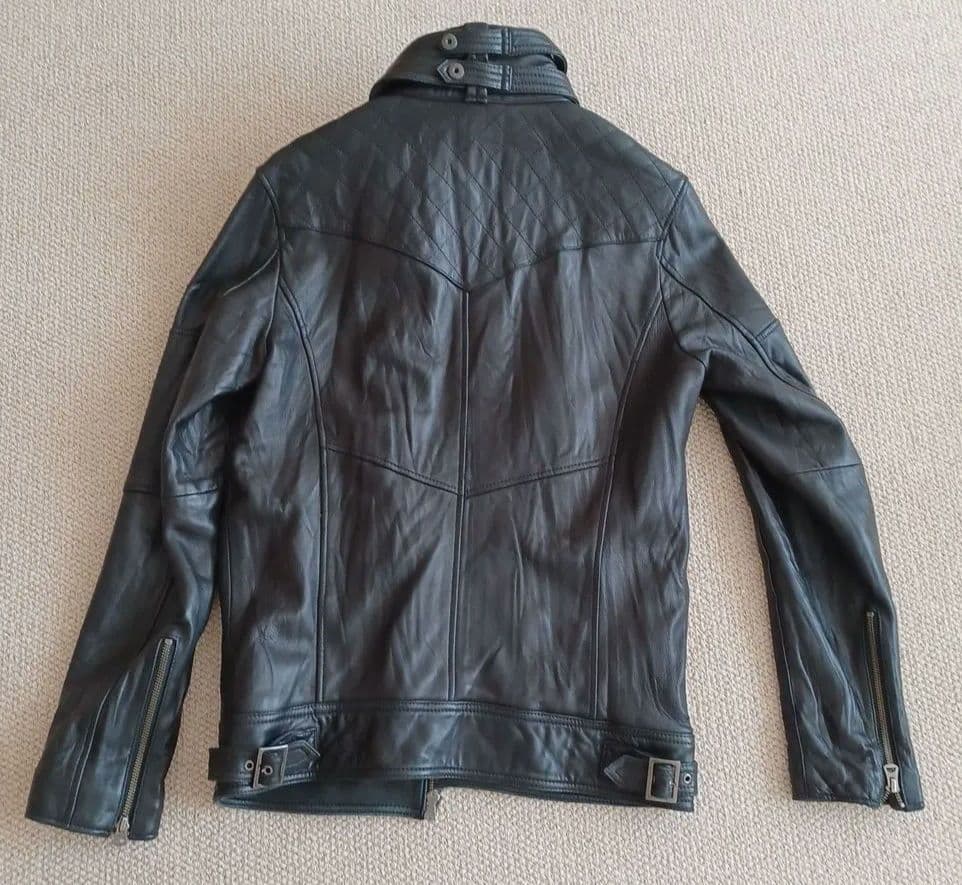 L位◎JACKROSE ラムレザー シングルライダースジャケット
