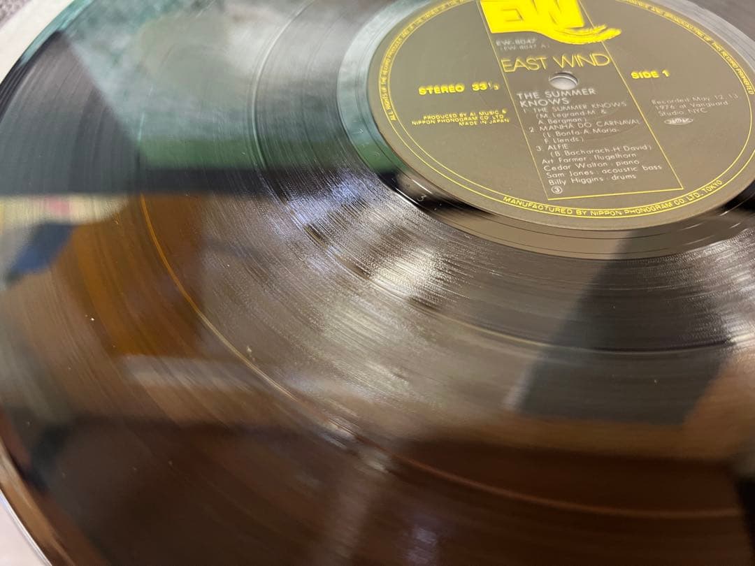 その他 Art Farmer The Summer Knows EW-8047 LP