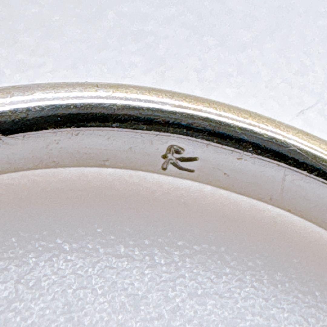 u*4様 【K10WG】ダイヤモンド0.12ct 3石ウェーブリング 11号 1